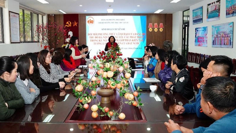 Tây Hồ: Đưa tinh thần Đại hội XIV vào thực tiễn cơ sở 