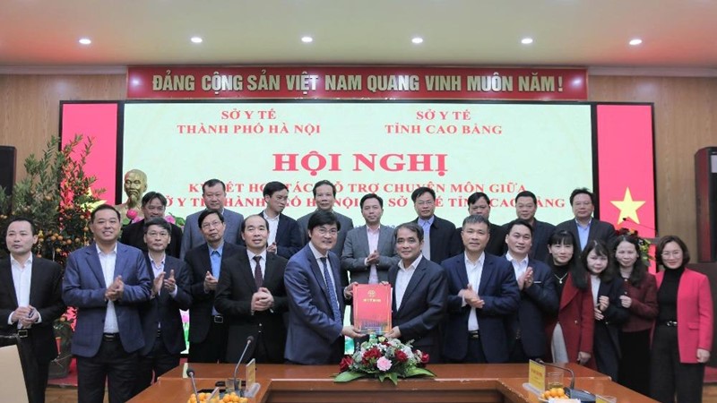 Hà Nội – Cao Bằng ký kết hợp tác, nâng cao chất lượng chăm sóc sức khỏe Nhân dân