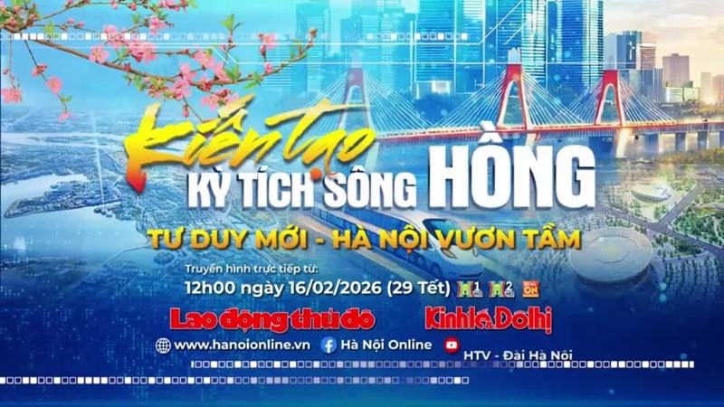 Tọa đàm trực tuyến “Kiến tạo kỳ tích sông Hồng”: Đánh thức trục phát triển mới của Thủ đô