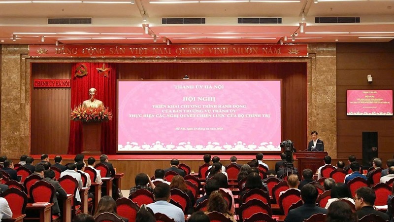 Hà Nội nhấn mạnh tính hành động trong triển khai Nghị quyết của Trung ương