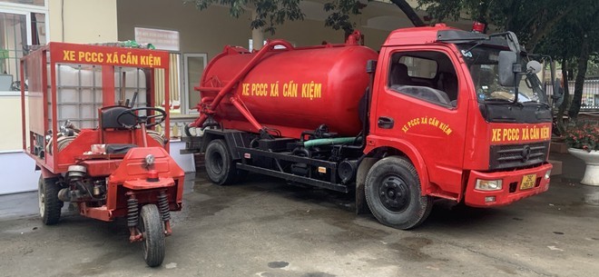 Ra mắt các mô hình xe chữa cháy mini độc đáo