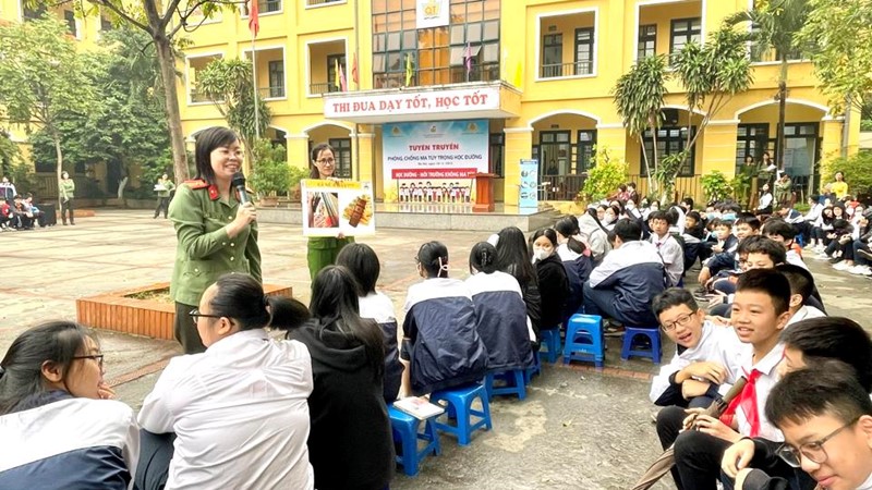 Tuyên truyền cho học sinh tác hại ma túy học đường