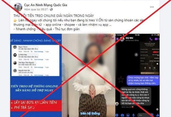 Cảnh báo giả danh cán bộ An ninh mạng để hỗ trợ lấy lại tiền lừa đảo