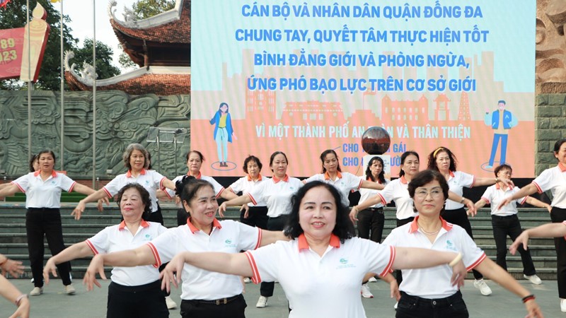 Quyết tâm chung tay hành động phòng chống bạo lực đối với phụ nữ và trẻ em