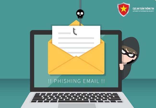 Cẩn trọng với lừa đảo trực tuyến qua email có chủ đề “Tiền lương”