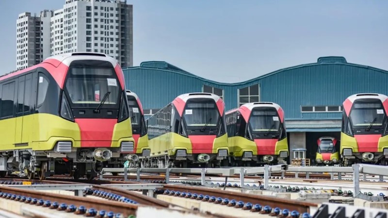 Tháng 7 sẽ khai thác tuyến đường sắt Nhổn - ga Hà Nội