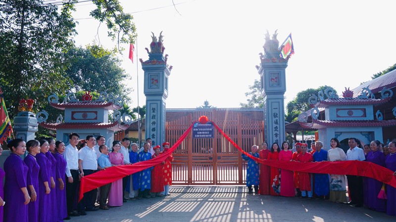 Hội LHPN xã Bình Yên, huyện Thạch Thất: Ra mắt mô hình “Di tích lịch sử kiểu mẫu”