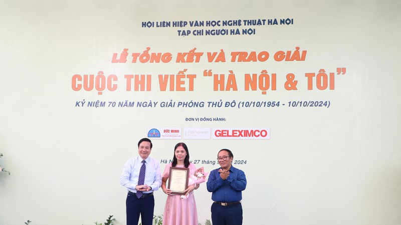 10 tác phẩm xuất sắc đoạt giải Cuộc thi viết “Hà Nội & Tôi”