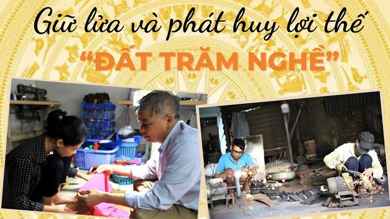 Giữ lửa và phát huy lợi thế “đất trăm nghề”
