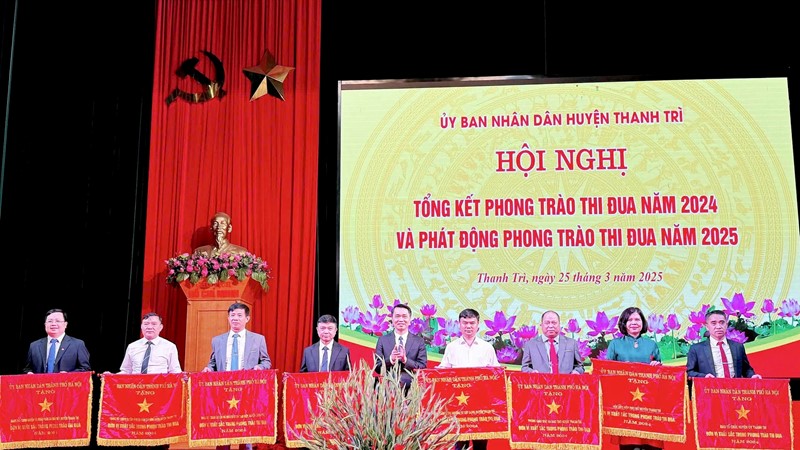 Huyện Thanh Trì: Lan toả mạnh mẽ các phong trào thi đua 