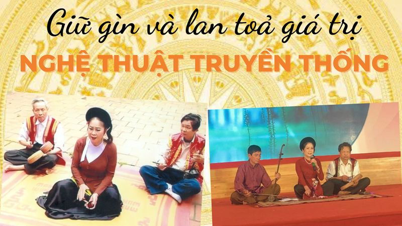 Nữ nghệ nhân miệt mài giữ gìn và lan toả giá trị nghệ thuật truyền thống
