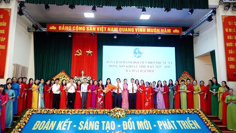 Phụ nữ Hồng Sơn chủ động, sáng tạo, phát huy phẩm chất trong kỷ nguyên mới