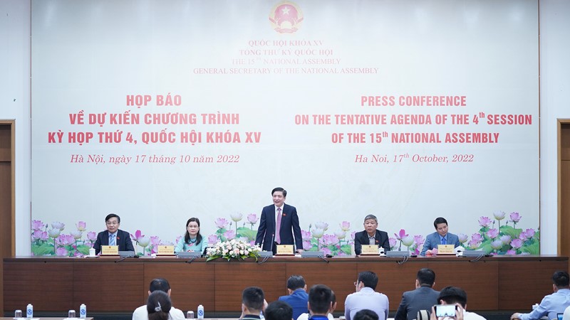7 Dự án Luật được Quốc hội khóa XV xem xét thông qua tại kỳ họp thứ 4