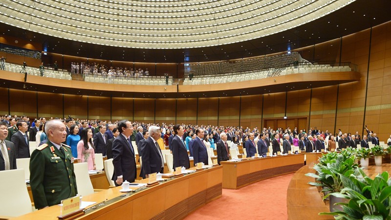 Khai mạc trọng thể kỳ họp thứ 4, Quốc hội khóa XV