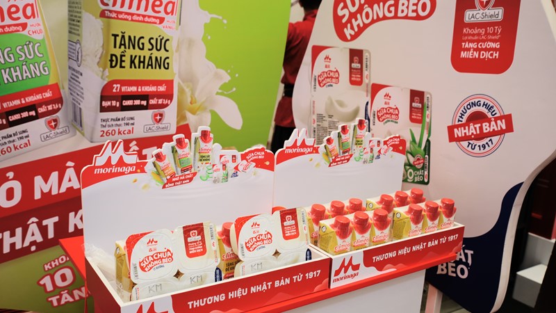 Ra mắt sản phẩm thức uống dinh dưỡng và sữa chua theo công nghệ Nhật Bản