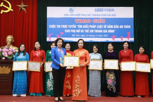 Hội LHPN quận Hà Đông giành giải Nhất tập thể