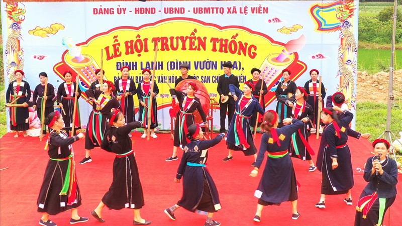 Lễ hội Đình Lạnh gắn với bảo tồn văn hóa dân tộc Sán Chí