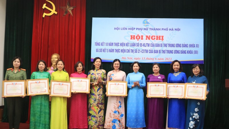 Hội LHPN Hà Nội: Phát huy vai trò nòng cốt trong thực hiện công tác phụ nữ, bình đẳng giới