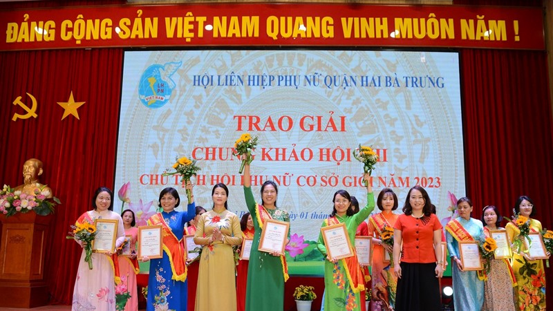 Hội LHPN quận Hai Bà Trưng: 7 Chủ tịch Hội phụ nữ cơ sở giỏi đua tài