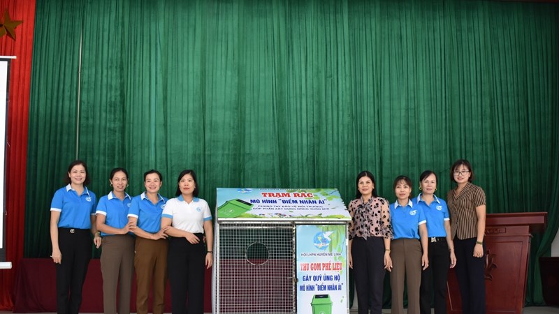 Hội LHPN huyện Mê Linh: Đa dạng các hoạt động bảo vệ môi trường
