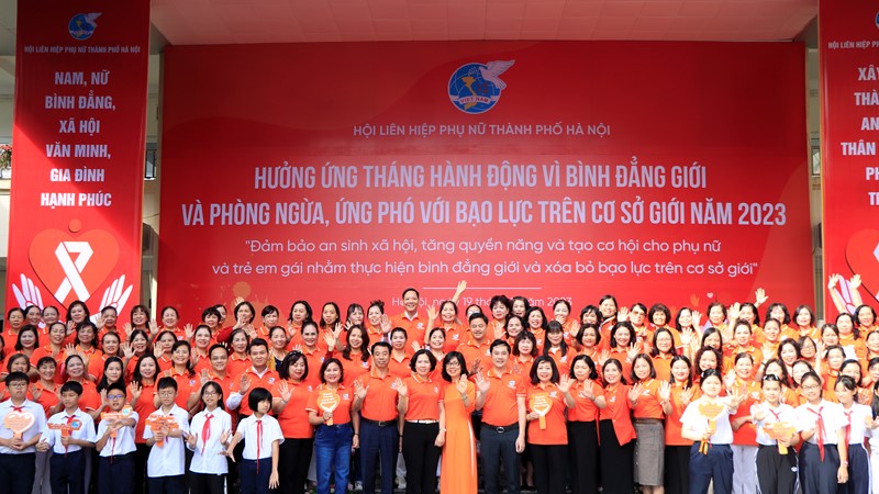 Chung tay hành động vì bình đẳng giới và phòng ngừa, ứng phó với bạo lực trên cơ sở giới