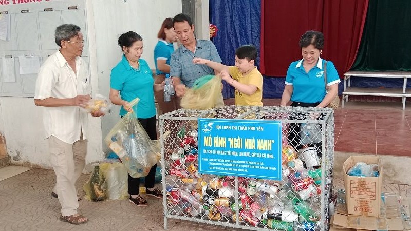 Hội Phụ nữ tích cực tham gia giảm thiểu rác thải nhựa