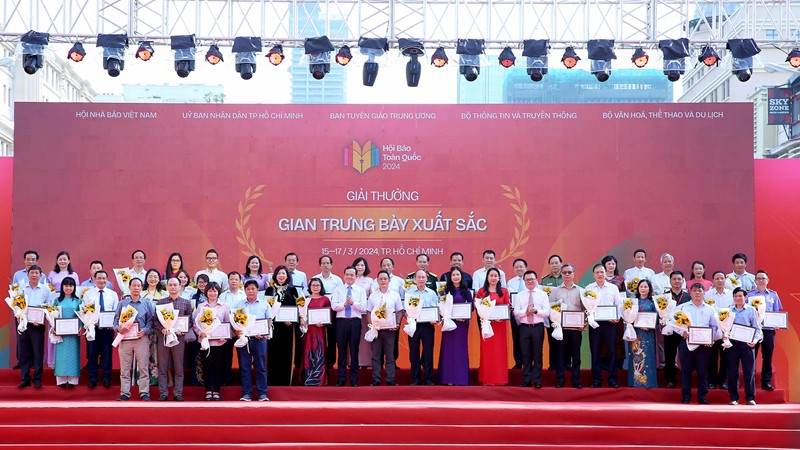 Hội Nhà báo thành phố Hà Nội được trao 2 giải B tại Hội báo toàn quốc 2024
