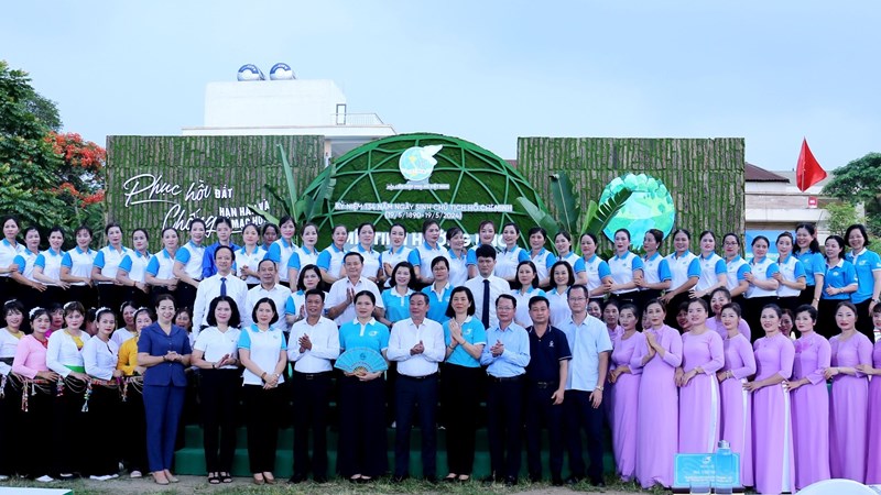 Hội LHPN Việt Nam: Kêu gọi thực hành bảo vệ môi trường bằng những hành động thiết thực