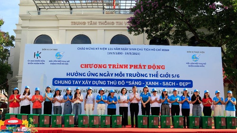 Mỗi phụ nữ là một tuyên truyền viên, lan tỏa thông điệp, hành động đẹp trong bảo vệ môi trường