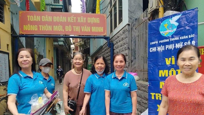 “Ngày cuối tuần xanh” của phụ nữ Hà Nội