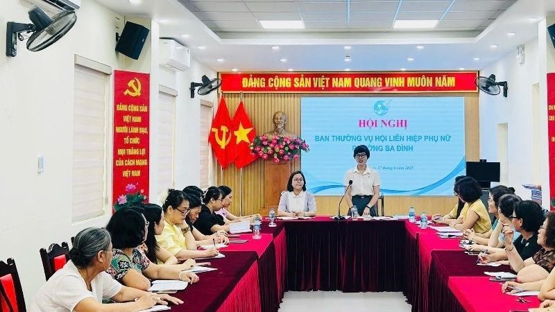 Hội LHPN phường Ba Đình: Thử nghiệm vận hành hoạt động 