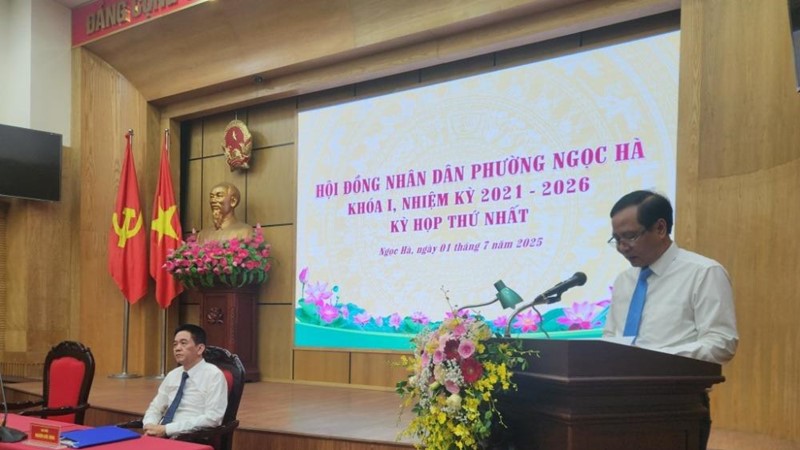 Phường Ngọc Hà: Tập trung thực hiện hiệu quả các nhiệm vụ trọng tâm từ nay đến hết năm 2025