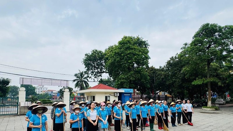 Phát động tổng vệ sinh môi trường, lan tỏa thông điệp “Phụ nữ góp phần tạo ra sự thay đổi” 