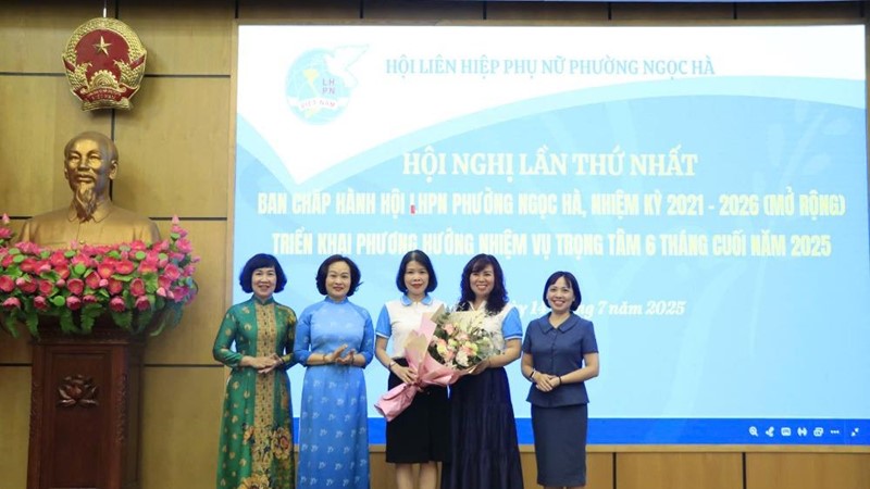 Hội LHPN phường Ngọc Hà: Quyết tâm chung sức, đồng lòng hoàn thành vượt mức và toàn diện các chỉ tiêu thi đua