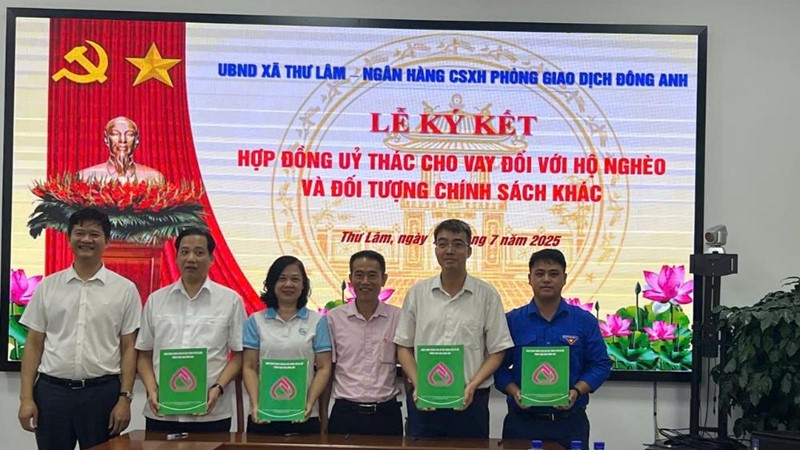 Hội LHPN xã Thư Lâm: Không để đứt quãng hoạt động uỷ thác với Ngân hàng chính sách xã hội 