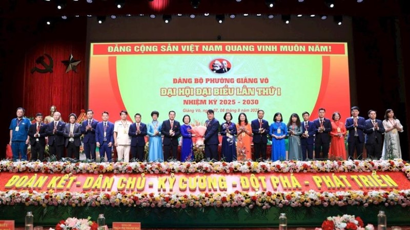 Phường Giảng Võ: Xác định 3 trụ cột để phát triển trong kỷ nguyên mới