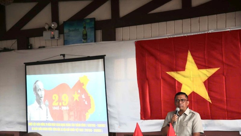 Tiếng ca Tổ quốc tự hào giữa lòng Trung Phi