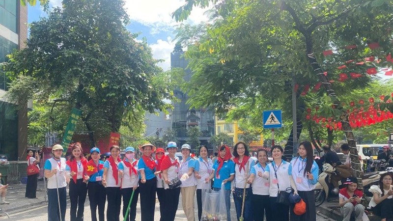 Phụ nữ Ngọc Hà góp sức vào thành công của Đại lễ 2/9