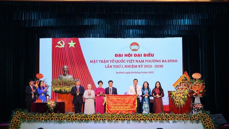 Quyết tâm xây dựng phường Ba Đình văn minh, hiện đại, Nhân dân hạnh phúc
