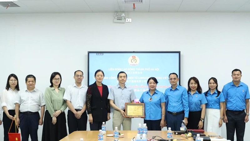 Liên đoàn Lao động thành phố Hà Nội tiếp Đoàn đại biểu Tổng Công hội Trung Quốc