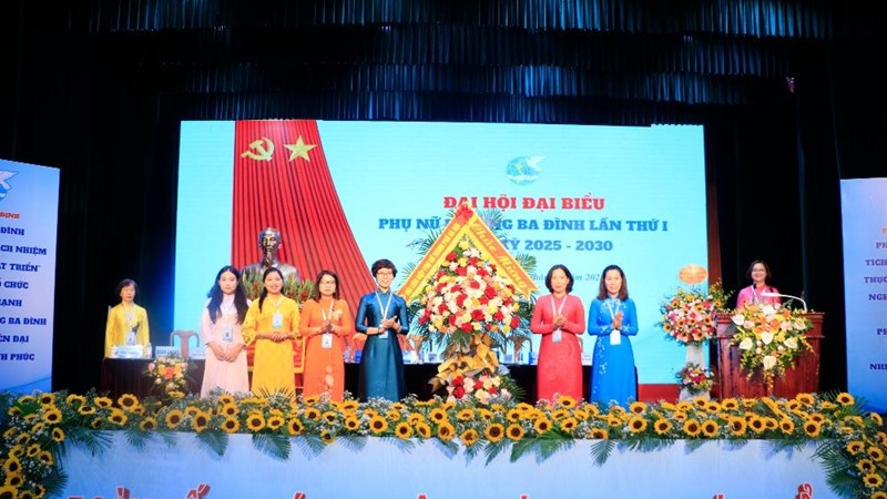Phụ nữ Ba Đình sáng tạo, đổi mới, tạo bứt phá mạnh mẽ trong nhiệm kỳ mới