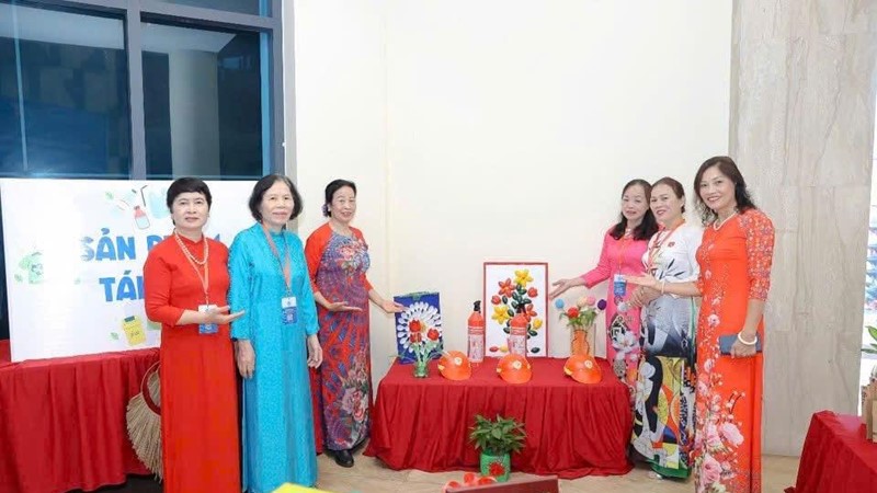 “Không gian xanh” tạo điểm nhấn tại Đại hội đại biểu phụ nữ phường Ngọc Hà 