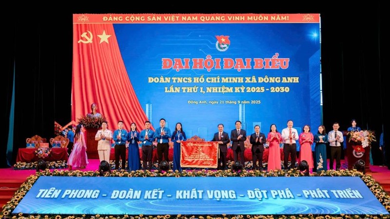 Dấu mốc khẳng định sự trưởng thành, phát triển của tổ chức Đoàn xã Đông Anh