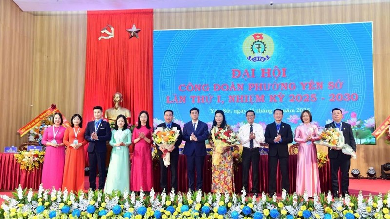 Xây dựng tổ chức Công đoàn phường Yên Sở vững mạnh, hướng tới phường văn minh, đáng sống