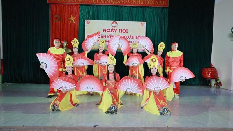 Phụ nữ Thư Lâm góp phần vào thành công của Ngày hội "Đại đoàn kết toàn dân tộc" năm 2025