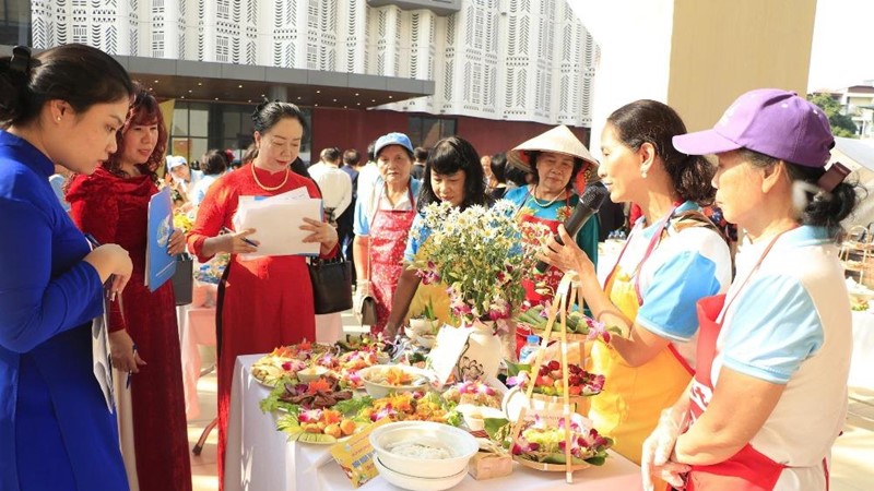 Phụ nữ Ngọc Hà: Góp phần vào thành công của ngày hội "Đại đoàn kết toàn dân tộc" 