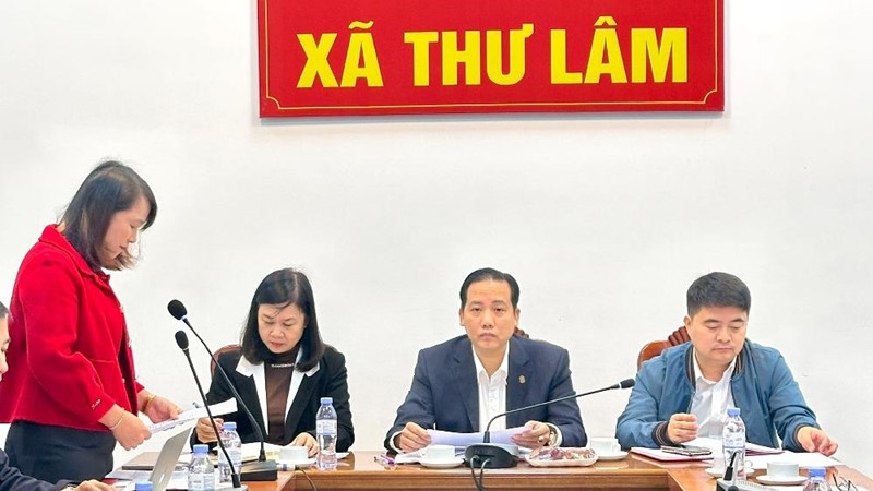 Ủy ban MTTQ Việt Nam xã Thư Lâm tổ chức hội nghị phản biện xã hội