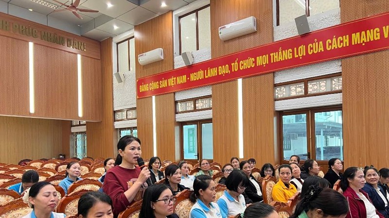 Hội LHPN xã Thư Lâm: Tổ chức hội nghị giao ban Công tác Hội tháng 12 năm 2025