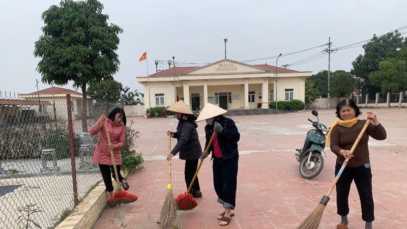 Hội Phụ nữ xã Thư Lâm: Lan tỏa phong trào “3 sạch” từ những ngày đầu năm 2026