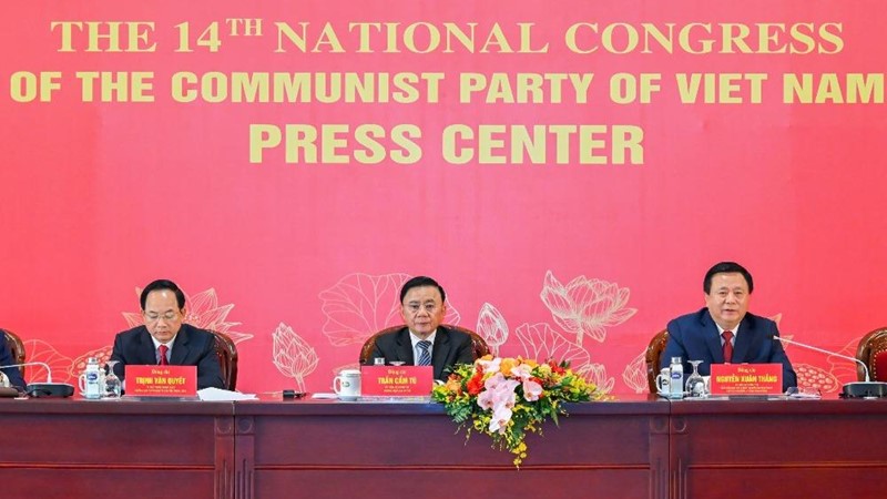 Họp báo quốc tế về Đại hội đại biểu toàn quốc lần thứ XIV của Đảng